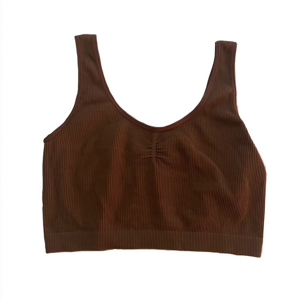 PacSun brown sugar basic top